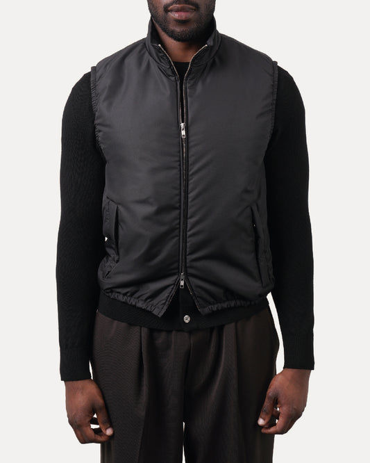 Black Light Weight Padded Gilet