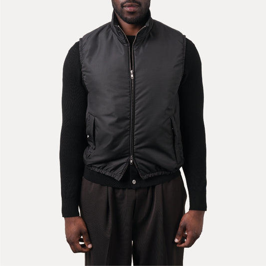 Black Light Weight Padded Gilet