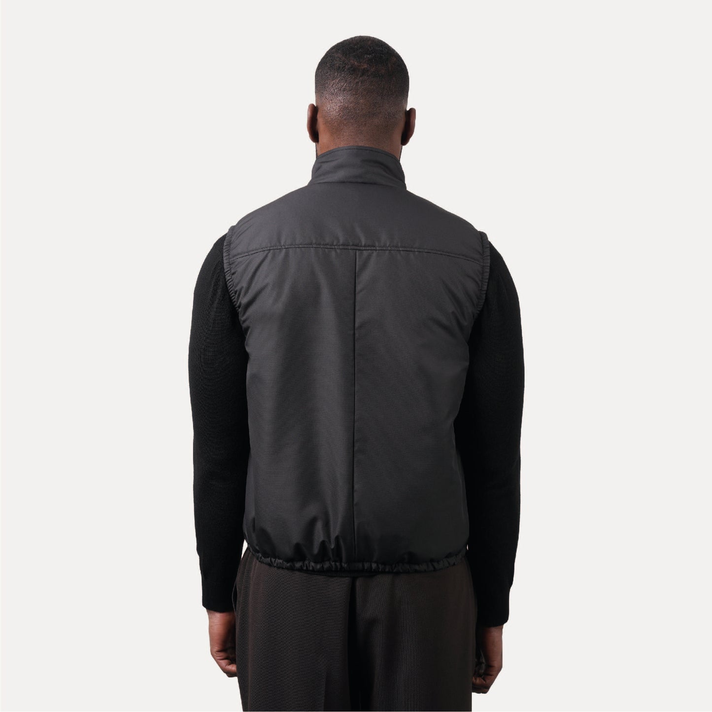 Black Light Weight Padded Gilet