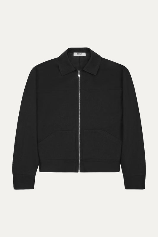 Twill Biker Jacket